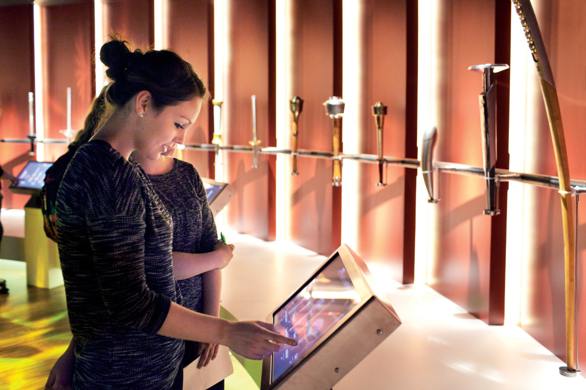 Visite interactive au Mus&eacute;e Olympique