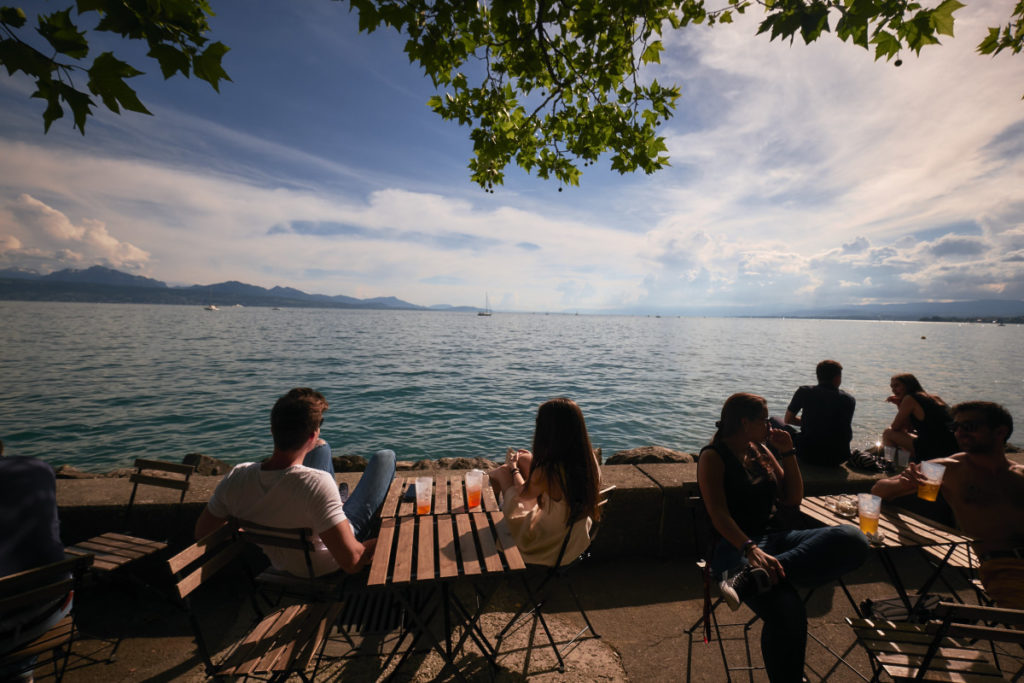 Terraces open year-round in Lausanne