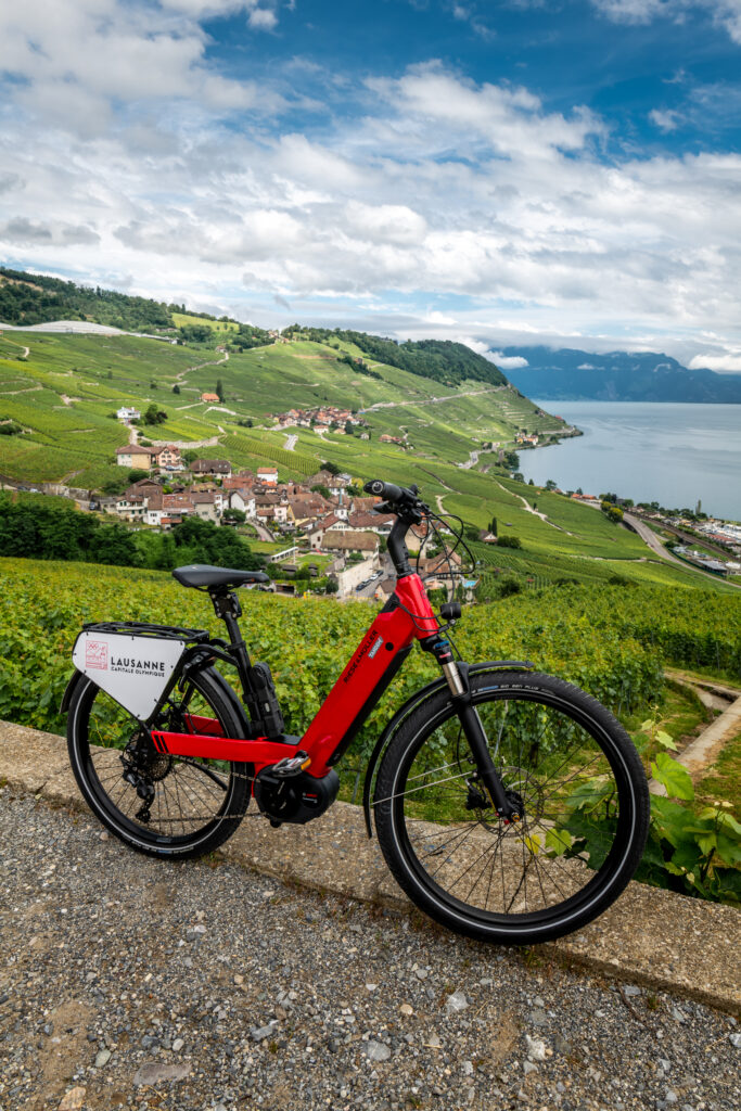 From Lausanne to Lavaux: my electric bike route