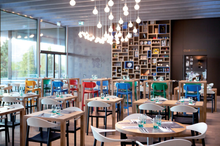 Le Tom Caf&eacute; au Mus&eacute;e Olympique